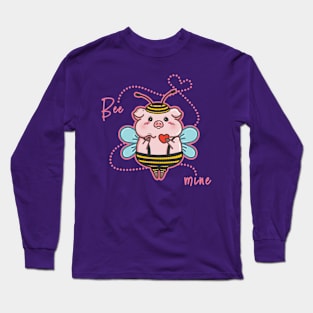 Pig bee mnie Long Sleeve T-Shirt